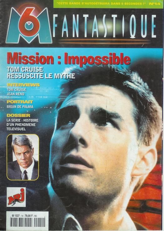 M6 FANTASTIQUE magazine side cover Issue 14  1998