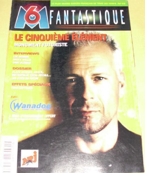 M6 FANTASTIQUE magazine side cover Issue 15  1998