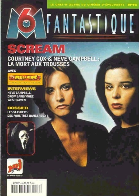 M6 FANTASTIQUE magazine side cover Issue 16  1998