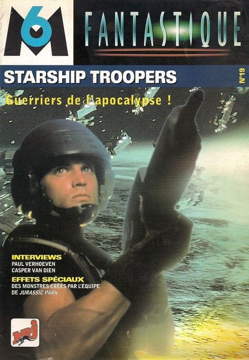M6 FANTASTIQUE magazine side cover Issue 19  2000