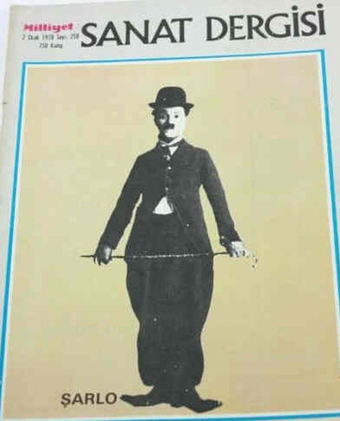 MILLIYET SANAT DERGISI magazine side cover Issue 258 2 January 1978