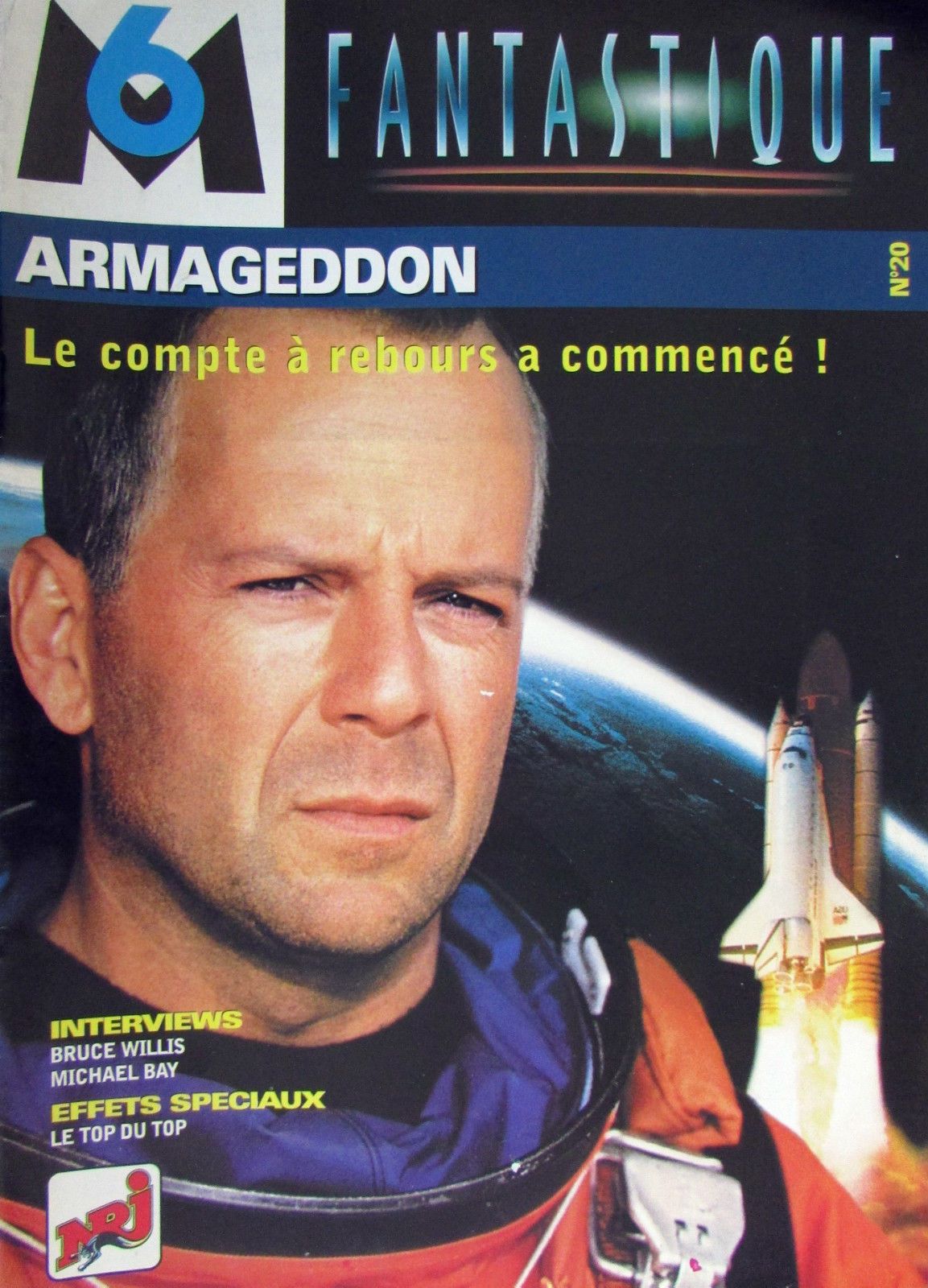 M6 FANTASTIQUE magazine side cover Issue 20 May 2000