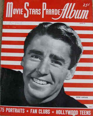 MOVIE STARS PARADE ALBUM magazine side cover  Vol 1 No 3  1947