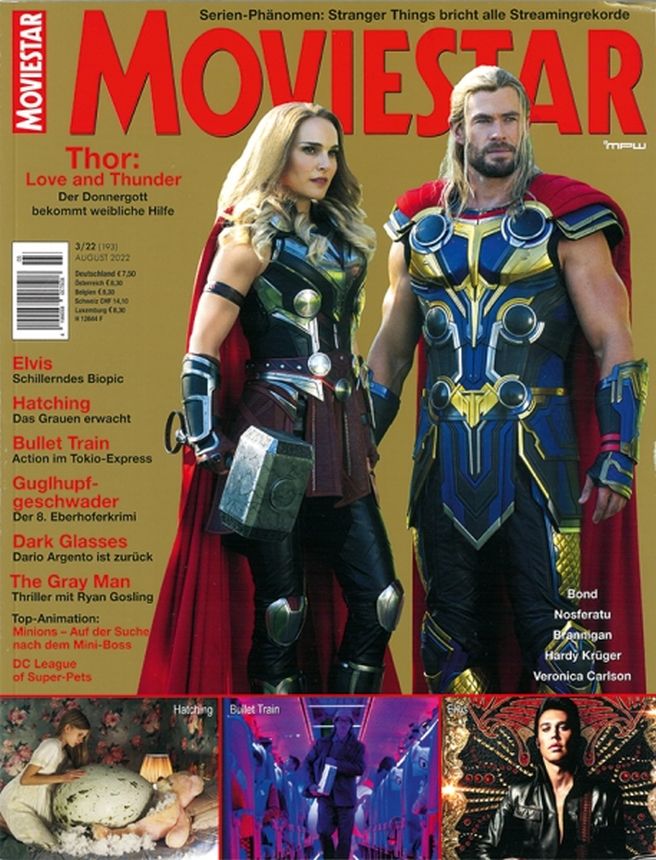 MOVIESTAR magazine side cover Issue 193  August 2022