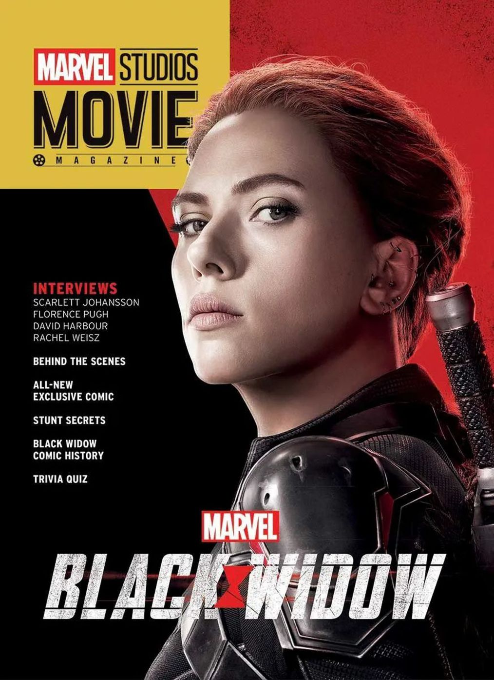 MARVEL STUDIOS MOVIE MAGAZINE magazine side cover   2021