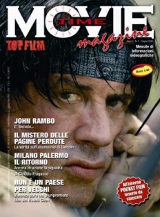 MOVIE TIME MAGAZINE (ITALY) magazine side cover Issue 22 June 2008