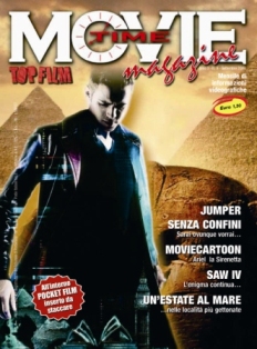 MOVIE TIME MAGAZINE (ITALY) magazine side cover Issue 25 September 2008