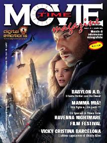 MOVIE TIME MAGAZINE (ITALY) magazine side cover January 2009