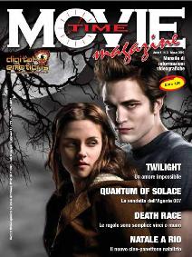MOVIE TIME MAGAZINE (ITALY) magazine side cover March 2009