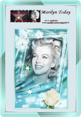 MARILYN TODAY magazine side cover Issue 33 April 2017