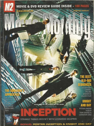 M2 MOVIE MONTHLY magazine side cover Issue 96  June 2010
