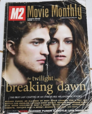 M2 MOVIE MONTHLY magazine side cover Issue 102   2011
