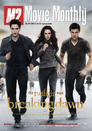 M2 MOVIE MONTHLY magazine side cover Issue 119   2012