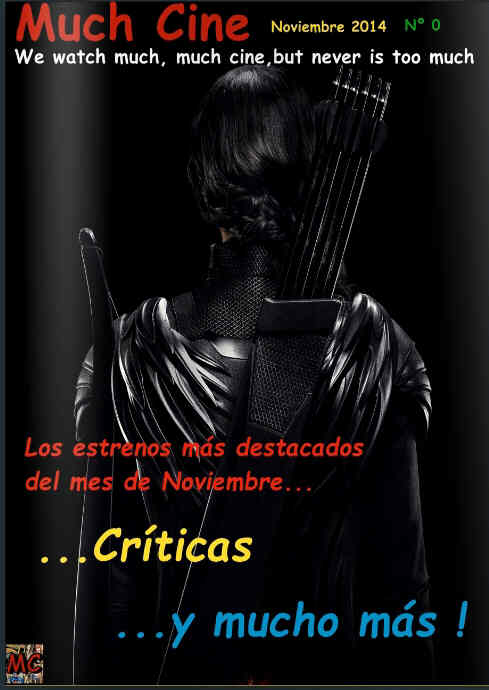 MUCH CINE magazine side cover November 2014