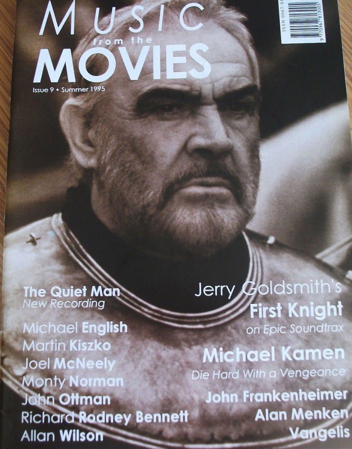 MUSIC FROM THE MOVIES magazine side cover Issue 9 Summer 1995