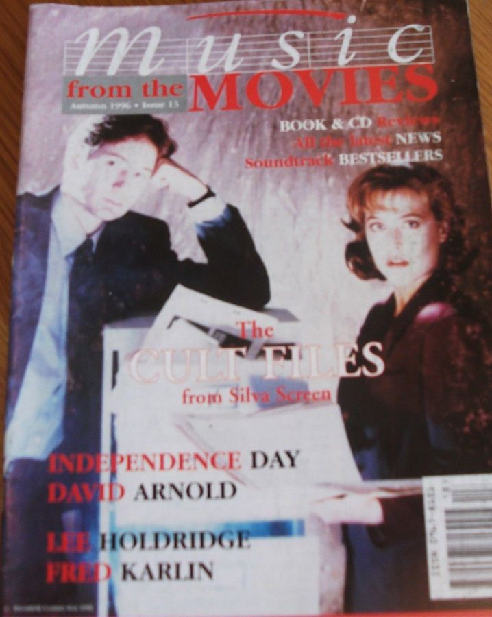 MUSIC FROM THE MOVIES magazine side cover Issue 13 Autumn 1996