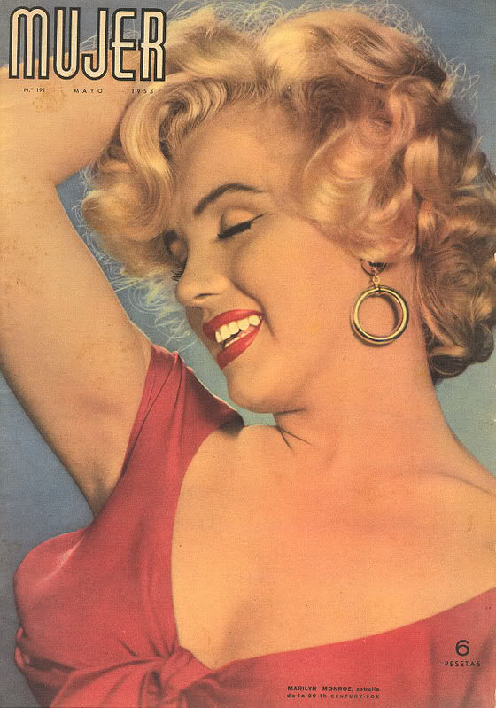 MUJER magazine side cover Issue 191 May 1953