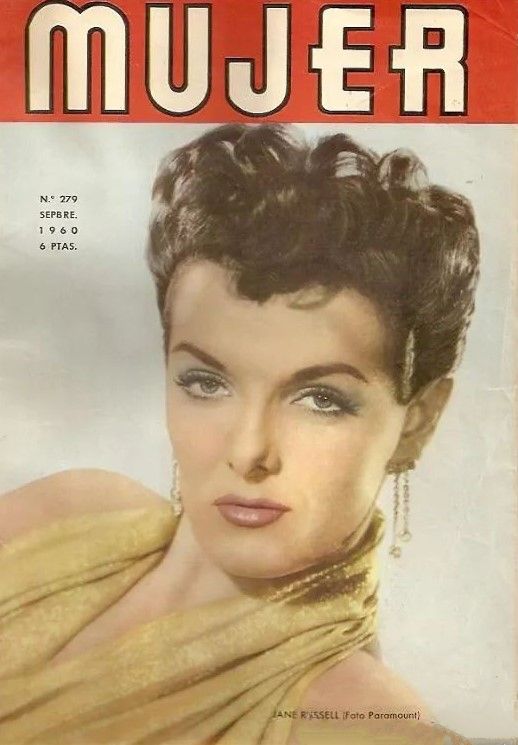 MUJER magazine side cover Issue 279  September 1960