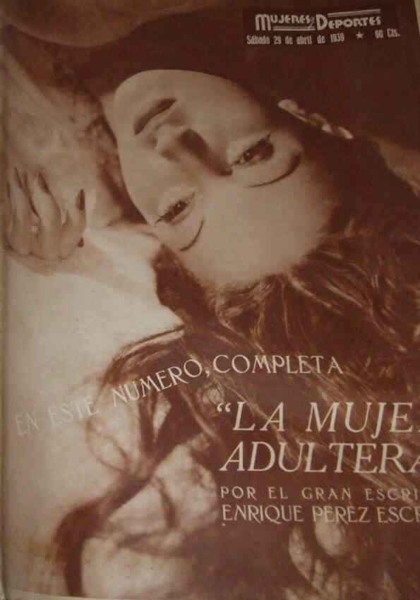 MUJERES Y DEPORTES magazine side cover 29 April 1939