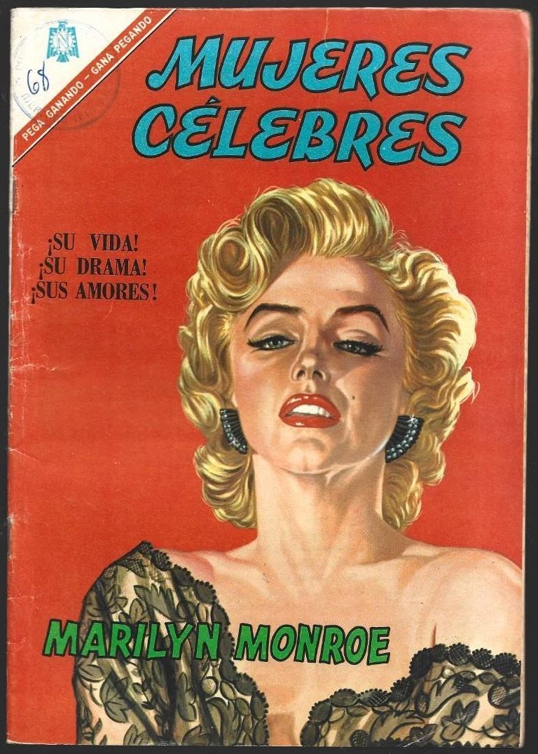 MUJERES CELEBRES magazine side cover Issue 68  November 1966