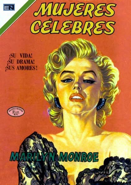 MUJERES CELEBRES magazine side cover Issue 131  February 1972
