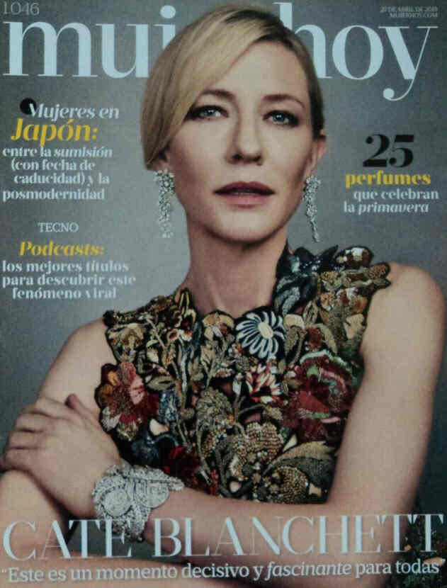 MUJERHOY magazine side cover Issue 1046 27 April 2019