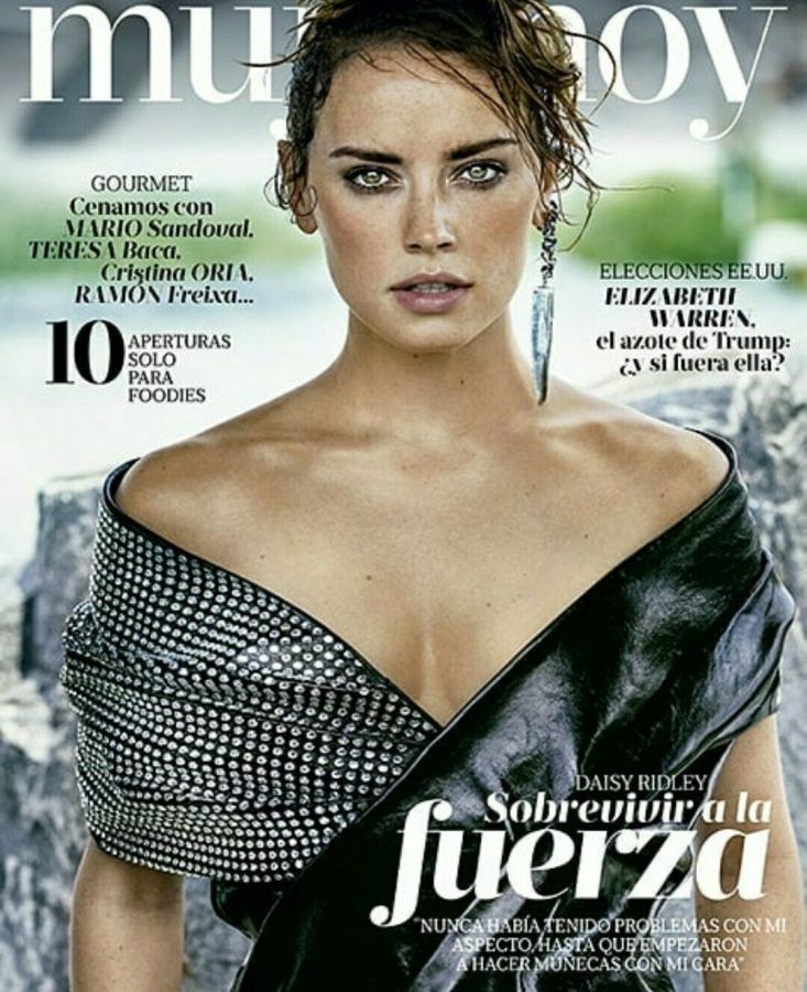 MUJERHOY magazine side cover  December 2019