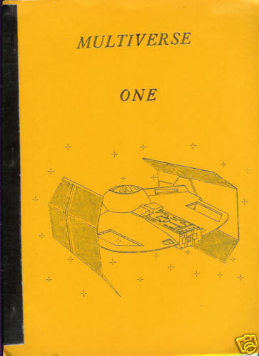 MULTIVERSE magazine side cover Issue 1 December 1979