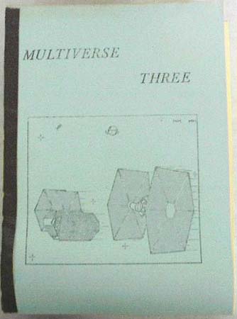 MULTIVERSE magazine side cover Issue 3 June 1980