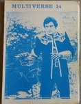 MULTIVERSE magazine side cover Issue 14 January 1986
