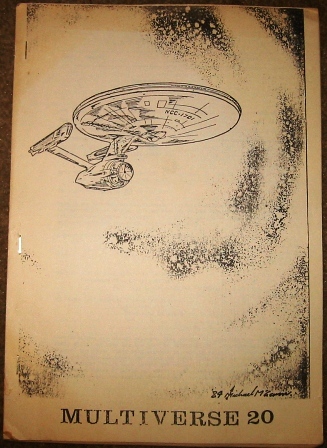 MULTIVERSE magazine side cover Issue 20 February 1989