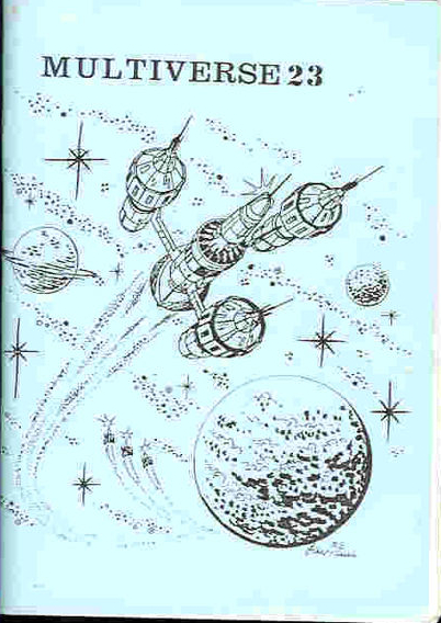 MULTIVERSE magazine side cover Issue 23 July 1991