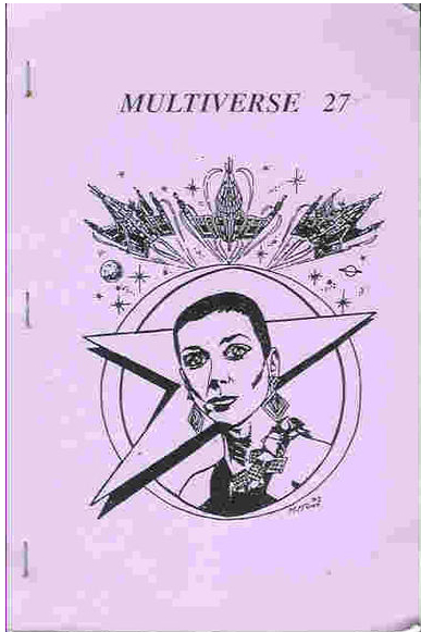 MULTIVERSE magazine side cover Issue 27 November 1994