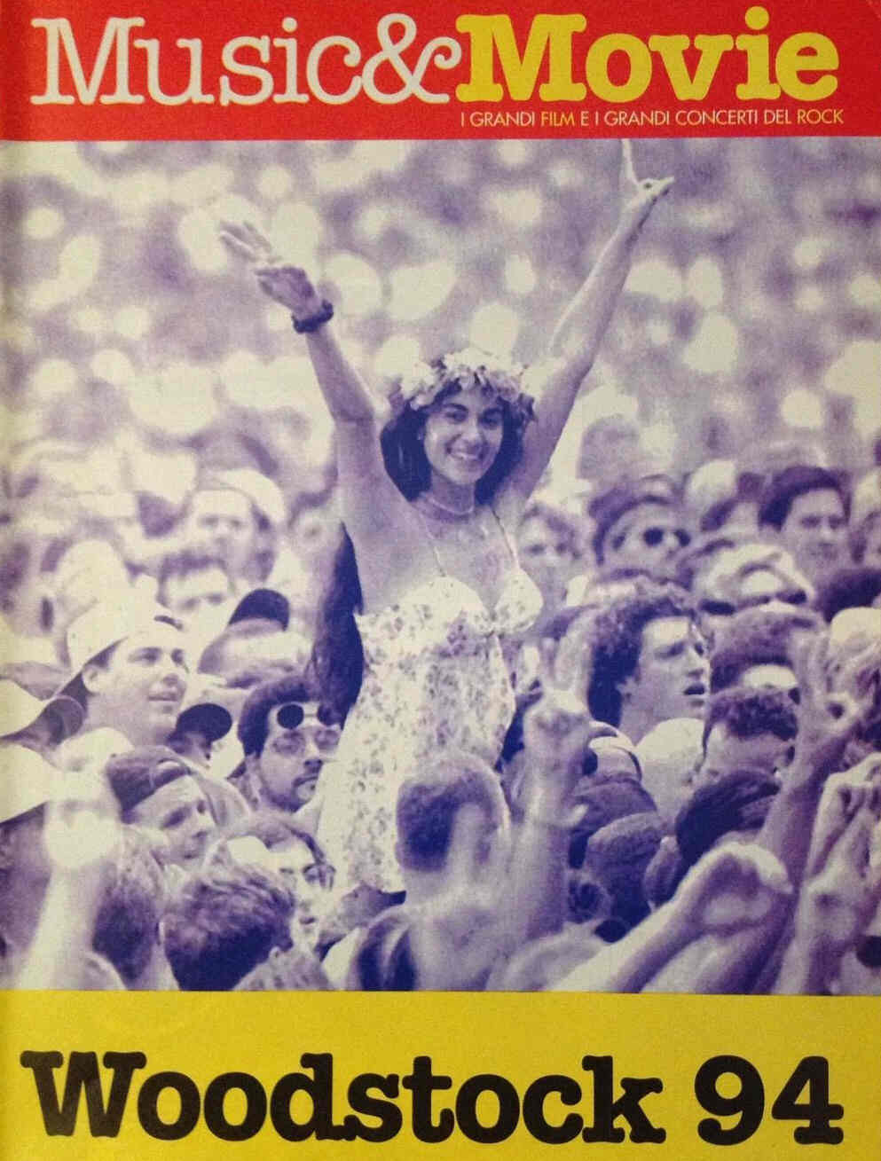 MUSIC AND MOVIE magazine side cover Issue 2  1996
