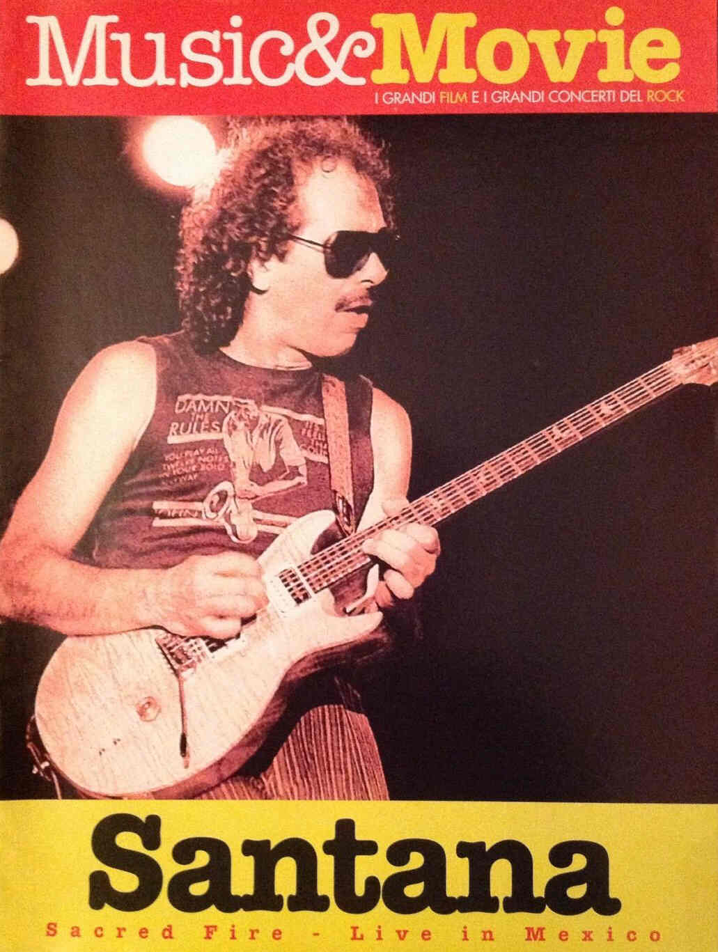 MUSIC AND MOVIE magazine side cover Issue 4  1996