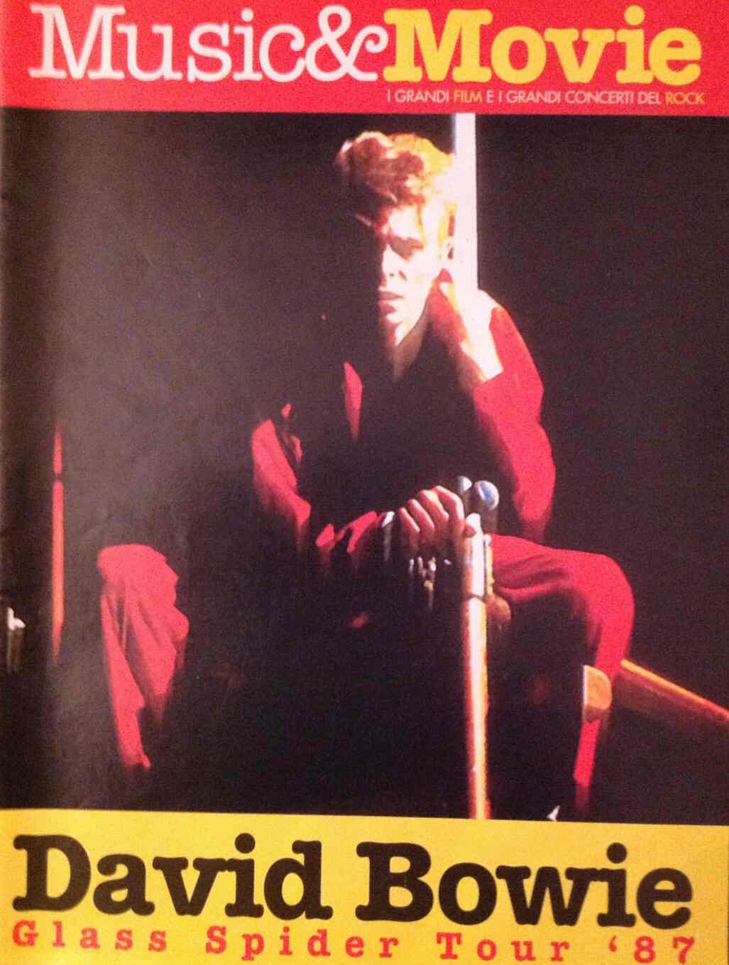 MUSIC AND MOVIE magazine side cover Issue 5  1996