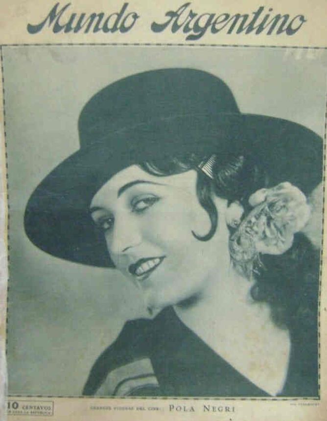 MUNDO ARGENTINO magazine side cover   1925