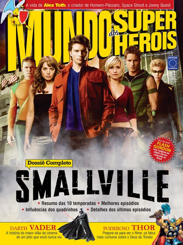MUNDO DOS SUPER HEROIS magazine side cover Issue 26  