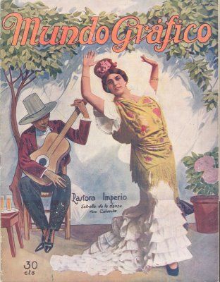 MUNDO GRAFICO magazine side cover 21 October 1925