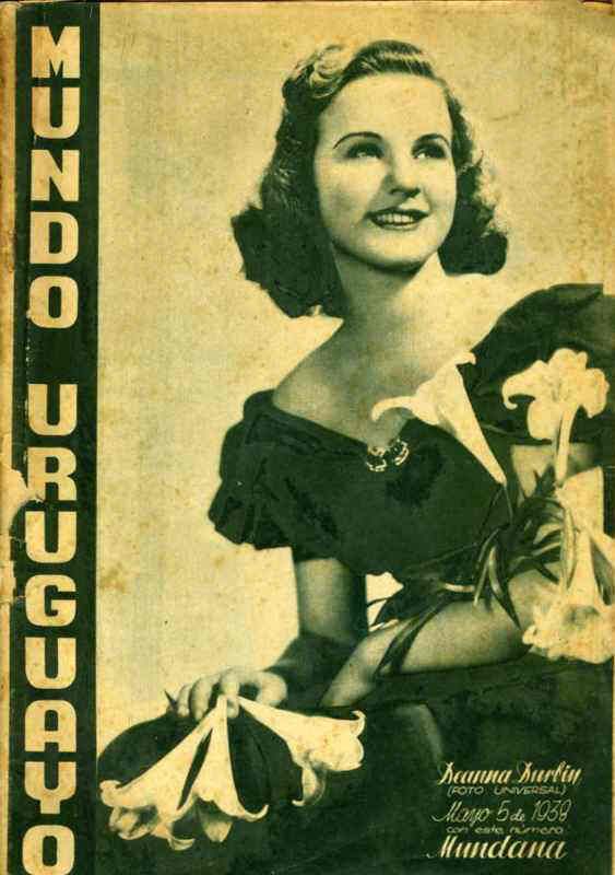 MUNDO URUGUAYO magazine side cover 5 May 1938