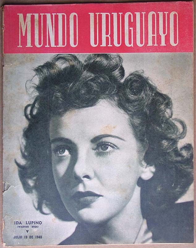 MUNDO URUGUAYO magazine side cover Issue 1369 19 July 1945