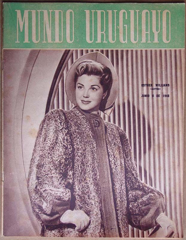 MUNDO URUGUAYO magazine side cover Issue 1415 6 June 1946