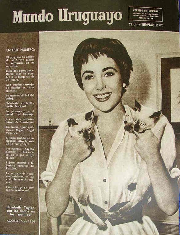 MUNDO URUGUAYO magazine side cover Issue 1841 5 August 1940