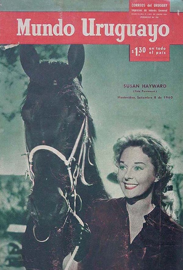 MUNDO URUGUAYO magazine side cover 8 September 1960