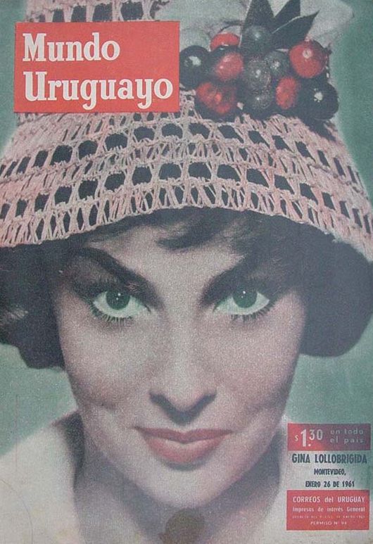 MUNDO URUGUAYO magazine side cover 26 January 1961