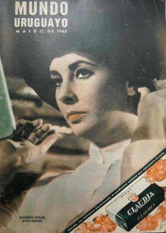 MUNDO URUGUAYO magazine side cover Issue 2299 22 May 1963