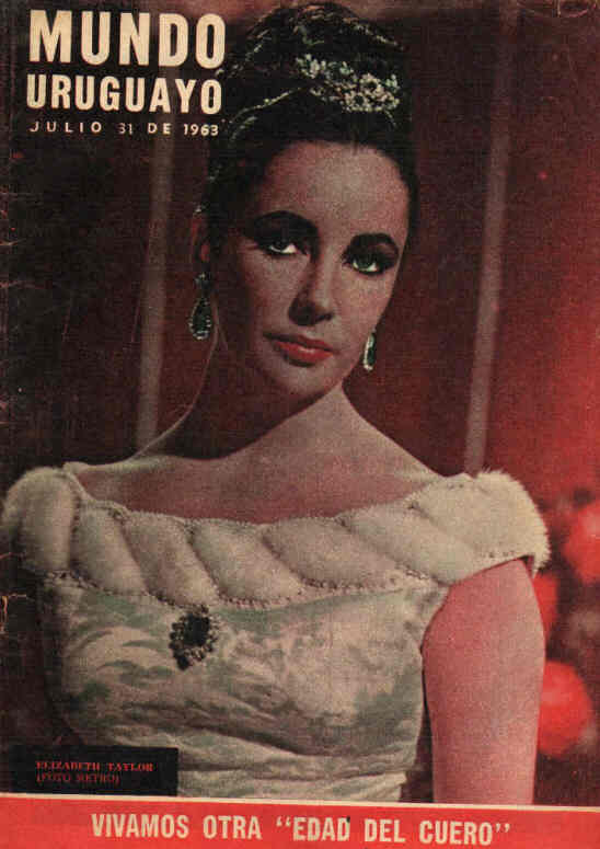 MUNDO URUGUAYO magazine side cover 31 July 1963
