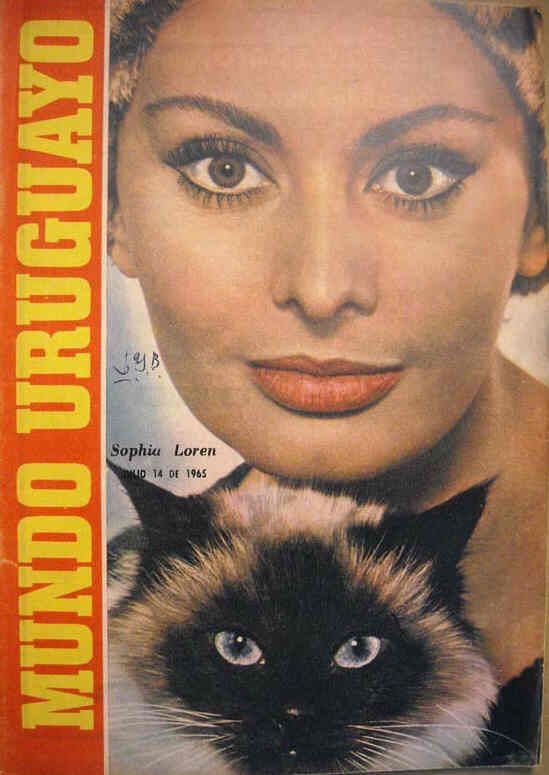 MUNDO URUGUAYO magazine side cover Issue 2411 14 July 1965