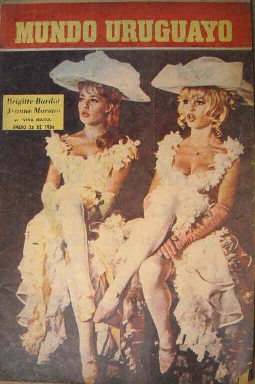 MUNDO URUGUAYO magazine side cover Issue 2439 26 January 1966
