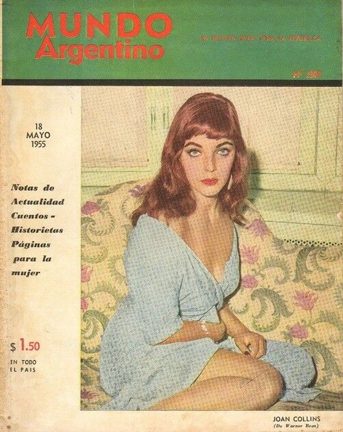 MUNDO ARGENTINO magazine side cover 18 May 1955